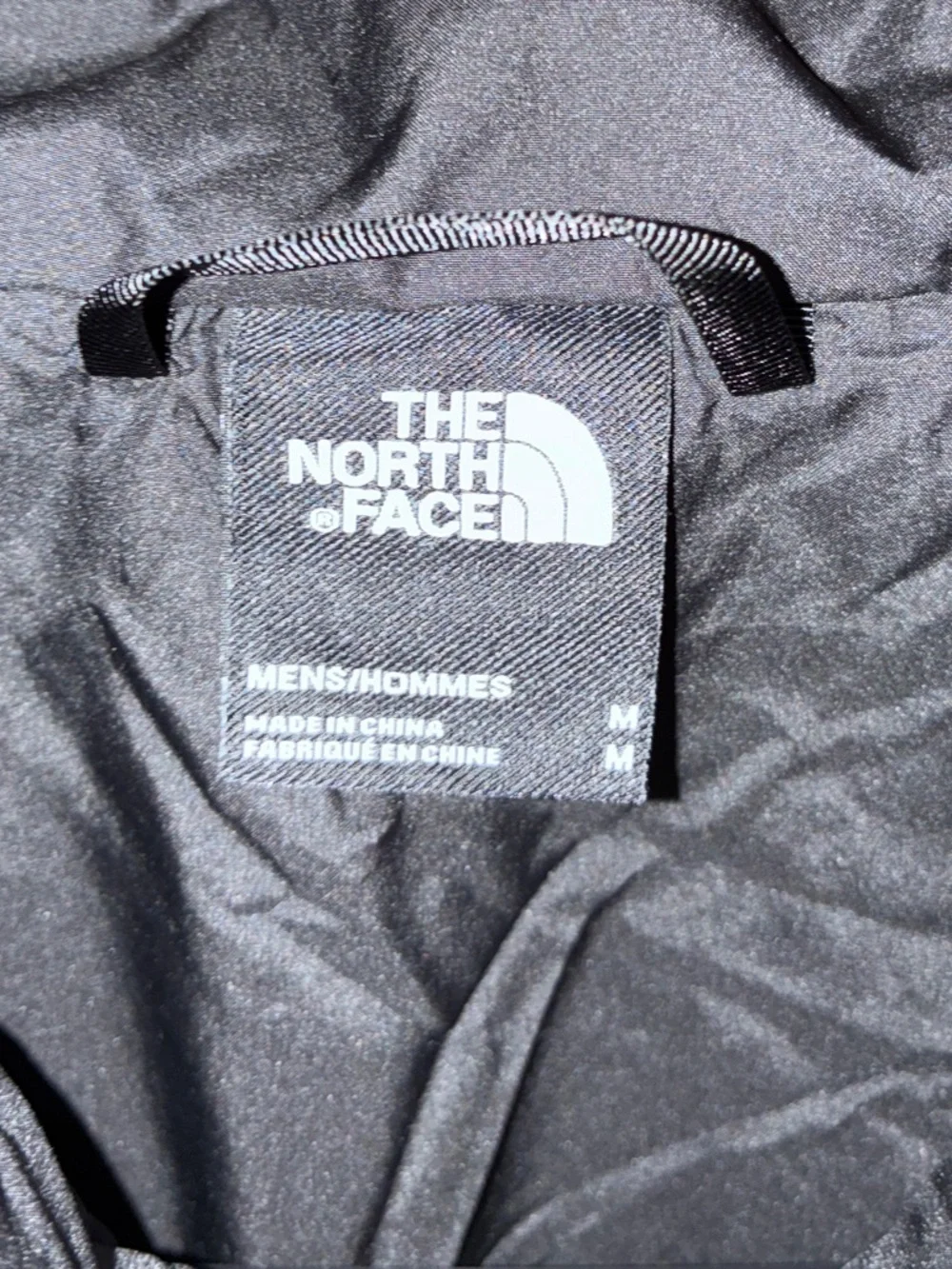North Face Men’s Insulated Bombay Jacket, black - size medium